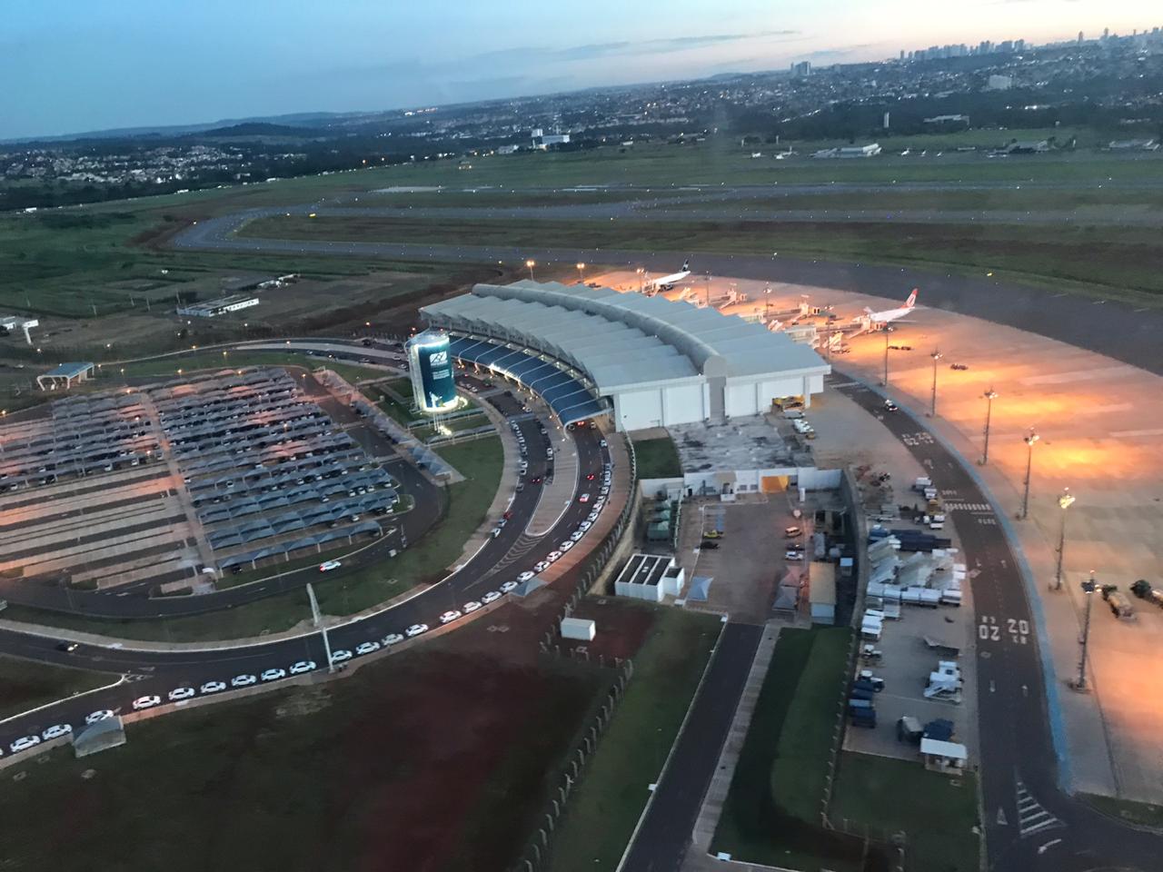 Aeroporto de Goiânia registra aumento de passageiros em relação a 2019